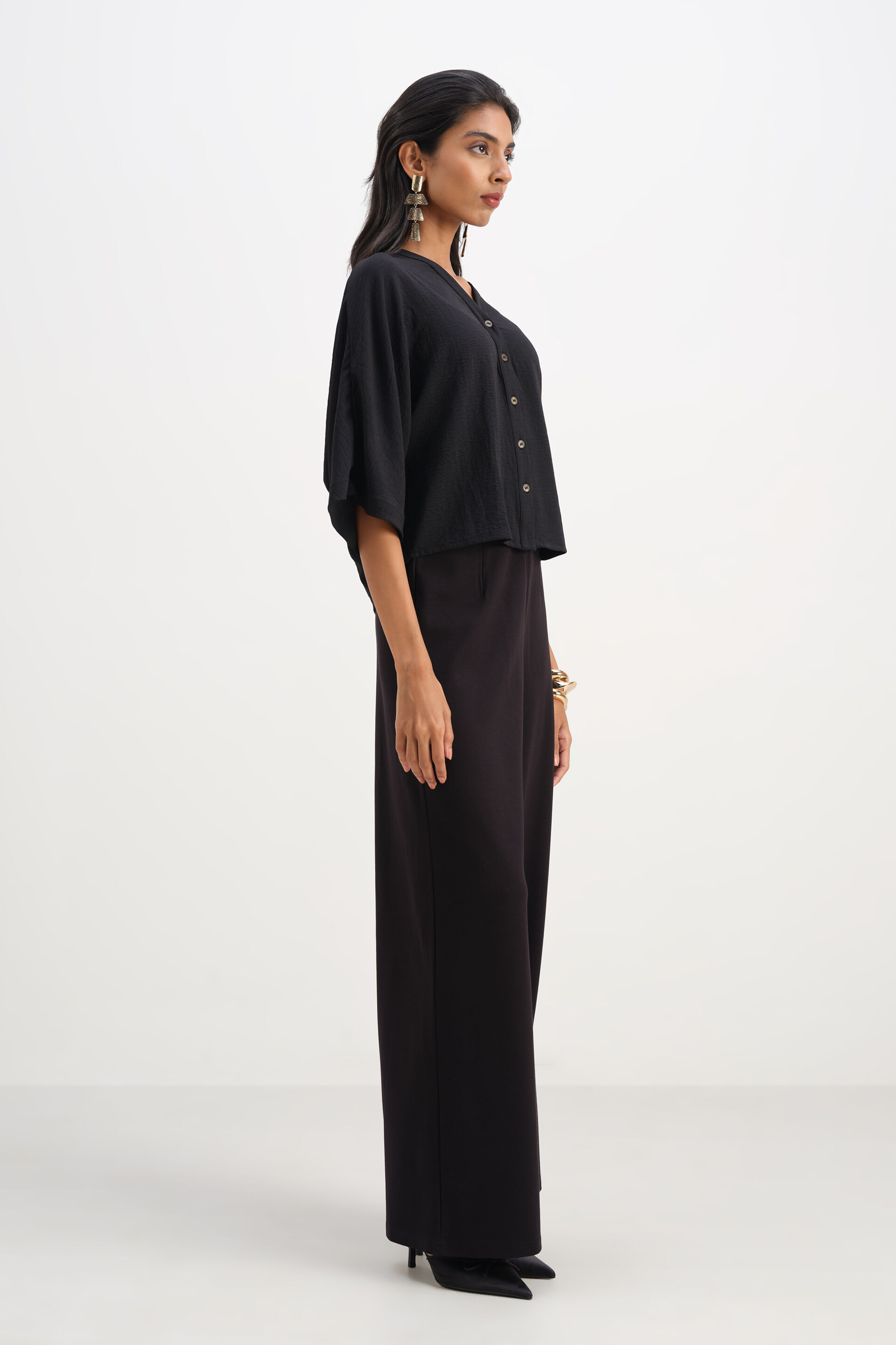 Black Vibe Top, Black, image 3